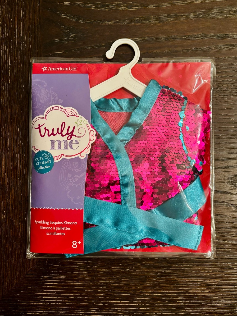 American Girl Truly Me Sparkling Sequins Kimono doll outfit